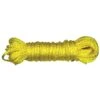 Corde De Polypropylène Tressée à Vide De 1/4'', Jaune - 100'