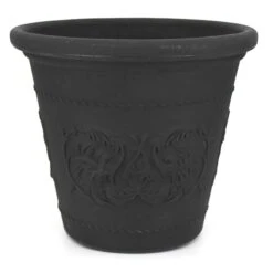 Jardinière Roto English Noir Mat, 20''