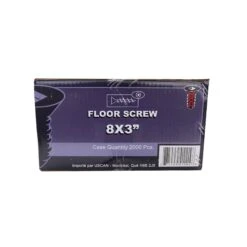 Vis à Plancher, #8 X 3" (2 000 Unités)
