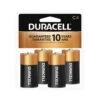 Duracell Pile Alcaline C Coppertop, 4 Unités