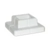Cache-base Pour Poteau De 3'' X 3'', Blanc