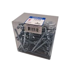 Vis De Mécanique à Tête Ronde Plaquée Zinc, #8-32 x 3" (100 Unités)