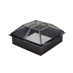 Pare-étincelles En Acier Pour Foyer Moderno Et Urbania, 34'' X 34'' X 6''