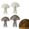 Ensemble De 2 Champignons En Osier Illuminé Par éclairage DEL Solaire, 12'' Et 15,75'' (choix Entre 2 Couleurs) -GAGNON Quincaillerie 8e72f681c233c6621da9f22e4b9dde37e7e2d7da 82579454 001