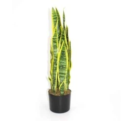Plante Artificielle Sansevieria à 21 Feuilles, 26"