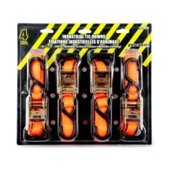 Fixations Industrielles D'arrimage De 1" X 15'', Emballage De 4 Unités