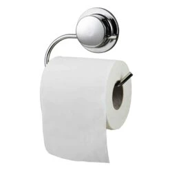 Porte-papier De Toilette à Ventouse, Chrome