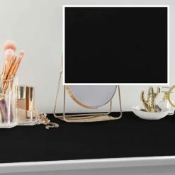 Film Auto-adhésif Noir Mat, 78,74" X 17,71"