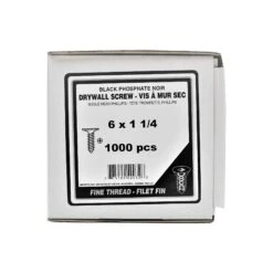 Vis à Petit Filetage Pour Cloisons Sèches, #6 x 1-1/4" (1 000 Unités)
