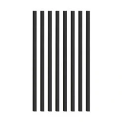 Balustres Carrés Et Noirs Estate, 3/4'' X 26'', Emballage De 100 Unités