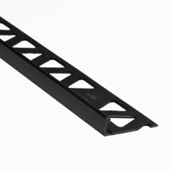 Bordure De Carrelage Plate Noir, 5/16" X 8'