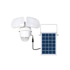 Luminaire De Sécurité Avec DEL Solaire Et Détecteur De Mouvement , 12 W
