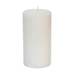 Chandelle Parfumée Blanche, 6''