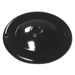 Couvercle Pour Lampe Suspendue En Noir, 4"