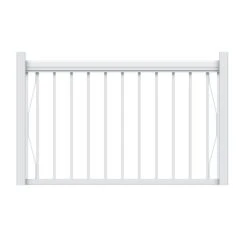 Ensemble De Barrière Blanche Pour Rampe Legacy, 42'' X 42''