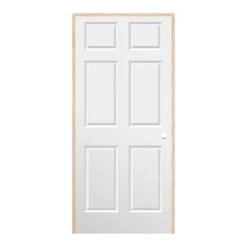 Porte Prémontée D’intérieur Colonial à Ouverture à Gauche En Tirant Et Cadre De 3-9/16", 30"