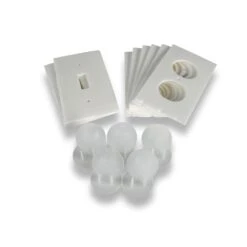 Isolants Pour Interrupteurs (2), Prises élec. (6) & Capuchons Sécuritaires (2)