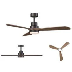 Globe Electric Ventilateur De Plafond Intelligent Nashville, 52"