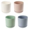 Jardinière Ronde Avec Soucoupe Au Fini Mat, 5,9'' X 5,9'' (choix Entre 4 Couleurs) -GAGNON Quincaillerie a30b838571220348b852a71c2ec4ebf2a00f4a01 82577986 001