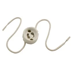 Douille De Recouvrement GU10 Avec Fils , 6"