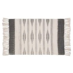 Tapis à Motif Aztèque, 42" X 23,5"