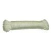 Corde De Nylon Tressée En Losange De 1/8'', Blanche - 48'