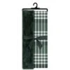 Couverture Réversible Avec Imprimé à Carreaux Et Endos En Fausse Fourrure De 48" X 60", Vert Foncé -GAGNON Quincaillerie aa760951a66eaed0dca582ea8e406b60c6c1c9c5 66210708 001