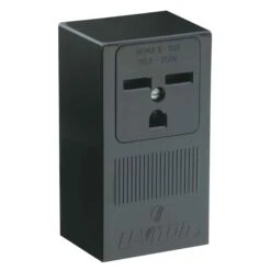 Réceptacle De Surface En Noir, 30 A / 250 V