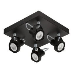 EGLO Plafonnier Novorio-1 à 4 Lumières