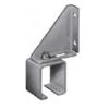 Support De Rail De Porte Carré Simple Ajustable