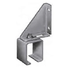 Support De Rail De Porte Carré Simple Ajustable
