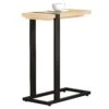 Table D'appoint En Forme De ''C'' Avec Structure Métallique Noire, 19,5" X 9,5" X 25" -GAGNON Quincaillerie aeb8cea80ff43574cf9881cfbe4631ab0fcd311e 66128560 001