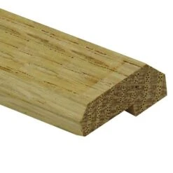 Bordure De Carrelage En Chêne Naturel - Descente 1/8" X 1-3/16" X 6'