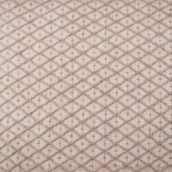 Tapis à Motif Texturé De Losanges Charm, 5' X 7' (écru)