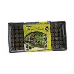 Serre D'ensemencement Professionnelle Jiffy, 72 Pastilles, Noir