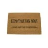 Tapis Coco ''BIENVENUE CHEZ NOUS'', 15,75" X 23,62" -GAGNON Quincaillerie b1c95bd646e6f2264249c7dd18233a34db7dfc0e 58207058 001