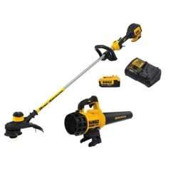 DeWALT Ensemble D'un Coupe-bordures Et D'un Souffleur Sans Balai Et Sans Fil 20 V Max XR