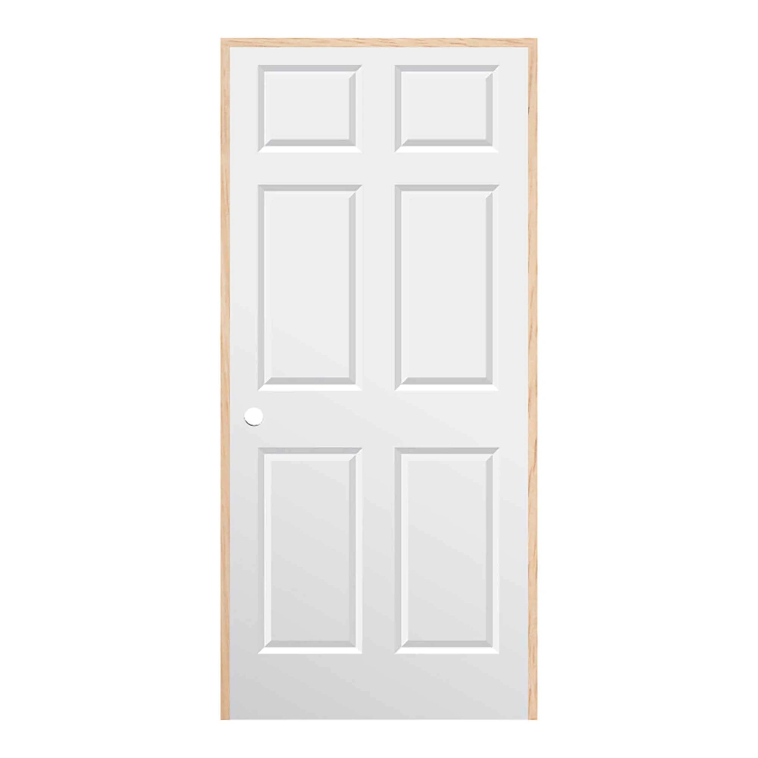 Porte Prémontée D’intérieur Colonial à Ouverture à Droite En Tirant Et Cadre De 4-9/16", 30" 3 Porte Prémontée D’intérieur Colonial à Ouverture à Droite En Tirant Et Cadre De 4-9/16", 30"