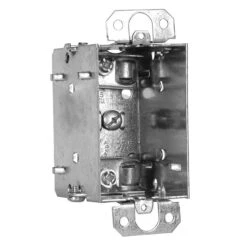 Boîte électrique Rectangulaire Regroupable Pour (1) Dispositif Avec Pattes D'appui, 2-1/2'' De Profondeur (12,5 Po3)