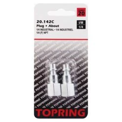 About D'air Comprimé De 1/4 Industriel X 1/4 (F) NPT, 2 Pièces