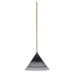 Balai à Feuilles En Poly Noir
