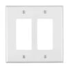 Plaque Murale Double Decora, Blanc