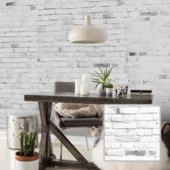 Panneau De HDF Avec Imprimé Brick Diamond, 48" X 96" X 1/4"