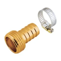 Coupleur De Réparation De Tuyau En Métal, Avec Collier, Acier Inoxydable, Mâle