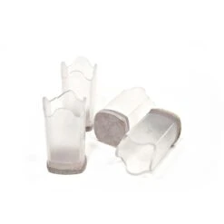 Embouts Transparents Et Flexibles FUSION FELTAC De 3/4'' à 1'', Paquet De 4