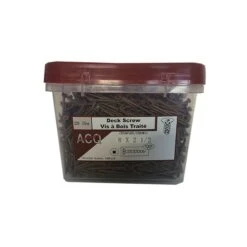Vis à Bois Traité Brune, #8 x 2-1/2" (chaudière De 20 lb)