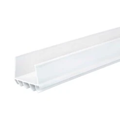 Coupe-froid En Vinyle Et En Forme De U Pour Bas De Porte CINCH , Blanc