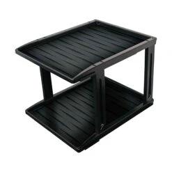 Plateaux Noirs Pour Bottes à Deux étages, 12" X 15"