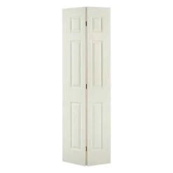 Porte Colonial Pliante Avec Quincaillerie D’installation Et Rail Inclus, 21-1/2" X 79" X 1-3/8"