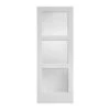 METRIE Porte Française De Style Shaker à 3 Verres Laminés Avec Apprêt Blanc, 32'' X 80'' -GAGNON Quincaillerie c43dfef4d3b3e7d066ef4ddee018757063b1b28c 74671518 001